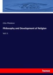 Cover von Philosophy and Development of Religion