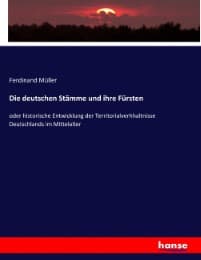 Cover von Die deutschen Stämme und ihre Fürsten