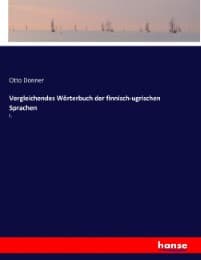 Cover von Vergleichendes Wörterbuch der finnisch-ugrischen Sprachen