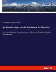 Cover von Die Seelenfortdauer und die Weltstellung des Menschen