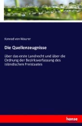 Cover von Die Quellenzeugnisse