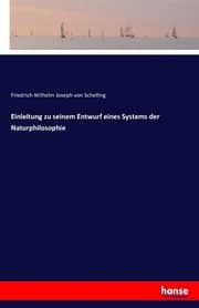 Cover von Einleitung zu seinem Entwurf eines Systems der Naturphilosophie