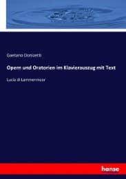 Cover von Opern und Oratorien im Klavierauszug mit Text