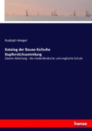 Cover von Katalog der Bause-Keilsche Kupferstichsammlung