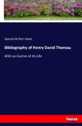 Cover von Bibliography of Henry David Thoreau