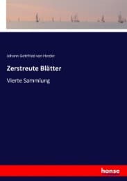 Cover von Zerstreute Blätter