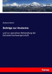 Cover von Beiträge zur Anatomie