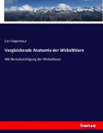Cover von Vergleichende Anatomie der Wirbelthiere