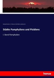 Cover von Städte Pamphyliens und Pisidiens