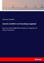 Cover von Joannis SchefferI von Strassburg Lappland