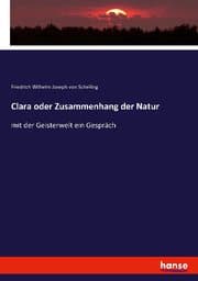 Cover von Clara oder Zusammenhang der Natur
