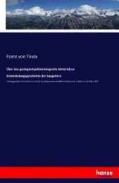 Cover von Über das geologischpaläontologische Material zur Entwickelungsgeschichte der Saugetiere