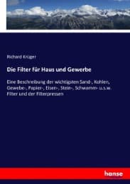 Cover von Die Filter für Haus und Gewerbe