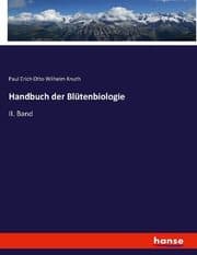 Cover von Handbuch der Blütenbiologie