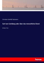 Cover von Carl von Carlsberg oder über das menschliche Elend
