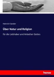 Cover von Über Natur und Religion