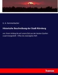 Cover von Historische Beschreibung der Stadt Nürnberg