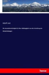 Cover von Die Assoziationsfestigkeit in ihrer Abhängigkeit von der Verteilung der Wiederholungen