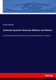 Cover von Denkmale deutscher Baukunst, Bildnerei und Malerei