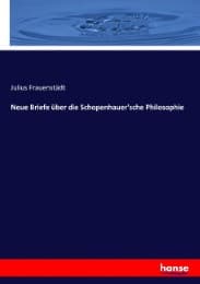 Cover von Neue Briefe über die Schopenhauer'sche Philosophie
