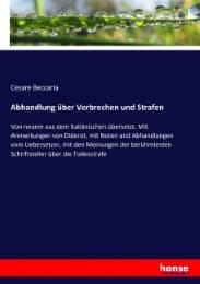 Cover von Abhandlung über Verbrechen und Strafen