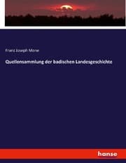 Cover von Quellensammlung der badischen Landesgeschichte