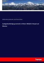 Cover von Zoologische Beiträge gesammelt im Winter 1859/60 in Neapel und Messina