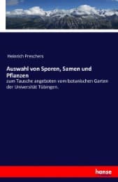 Cover von Auswahl von Sporen, Samen und Pflanzen