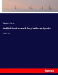 Cover von Ausführliche Grammatik der griechischen Sprache