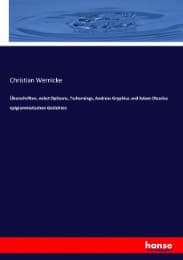 Cover von Überschriften, nebst Opitzens, Tschernings, Andreas Gryphius und Adam Olearius epigrammatischen Gedichten