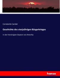 Cover von Geschichte des vierjaährigen Bürgerkrieges