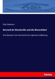 Cover von Bernard de Mandeville und die Bienenfabel