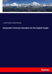 Cover von Systematic Technical Education for the English People