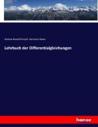 Cover von Lehrbuch der Differentialgleichungen