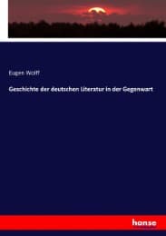 Cover von Geschichte der deutschen Literatur in der Gegenwart