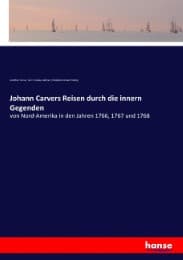 Cover von Johann Carvers Reisen durch die innern Gegenden