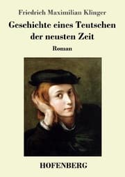 Cover von Geschichte eines Teutschen der neusten Zeit