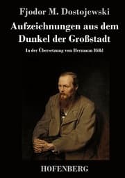 Cover von Aufzeichnungen aus dem Dunkel der Großstadt