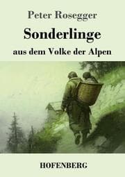 Cover von Sonderlinge aus dem Volke der Alpen