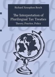 Cover von The Interpretation of Plurilingual Tax Treaties