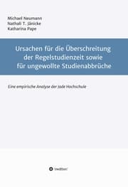 Cover von Ursachen für die Überschreitung der Regelstudienzeit sowie für ungewollte Studienabbrüche