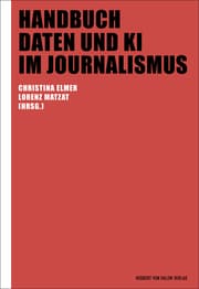 Cover von Handbuch Daten und KI im Journalismus