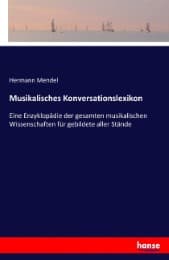 Cover von Musikalisches Konversationslexikon