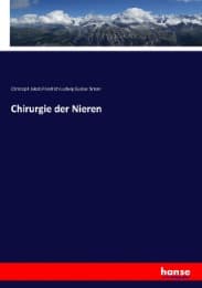 Cover von Chirurgie der Nieren