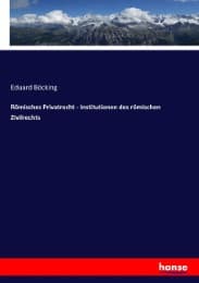 Cover von Römisches Privatrecht - Institutionen des römischen Zivilrechts