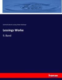 Cover von Lessings Werke