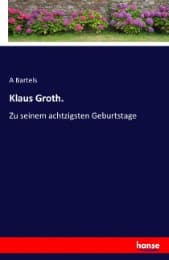 Cover von Klaus Groth.