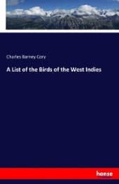 Cover von A List of the Birds of the West Indies