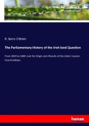 Cover von The Parliamentary History of the Irish land Question