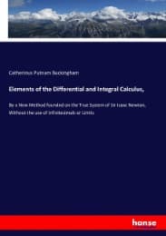 Cover von Elements of the Differential and Integral Calculus,